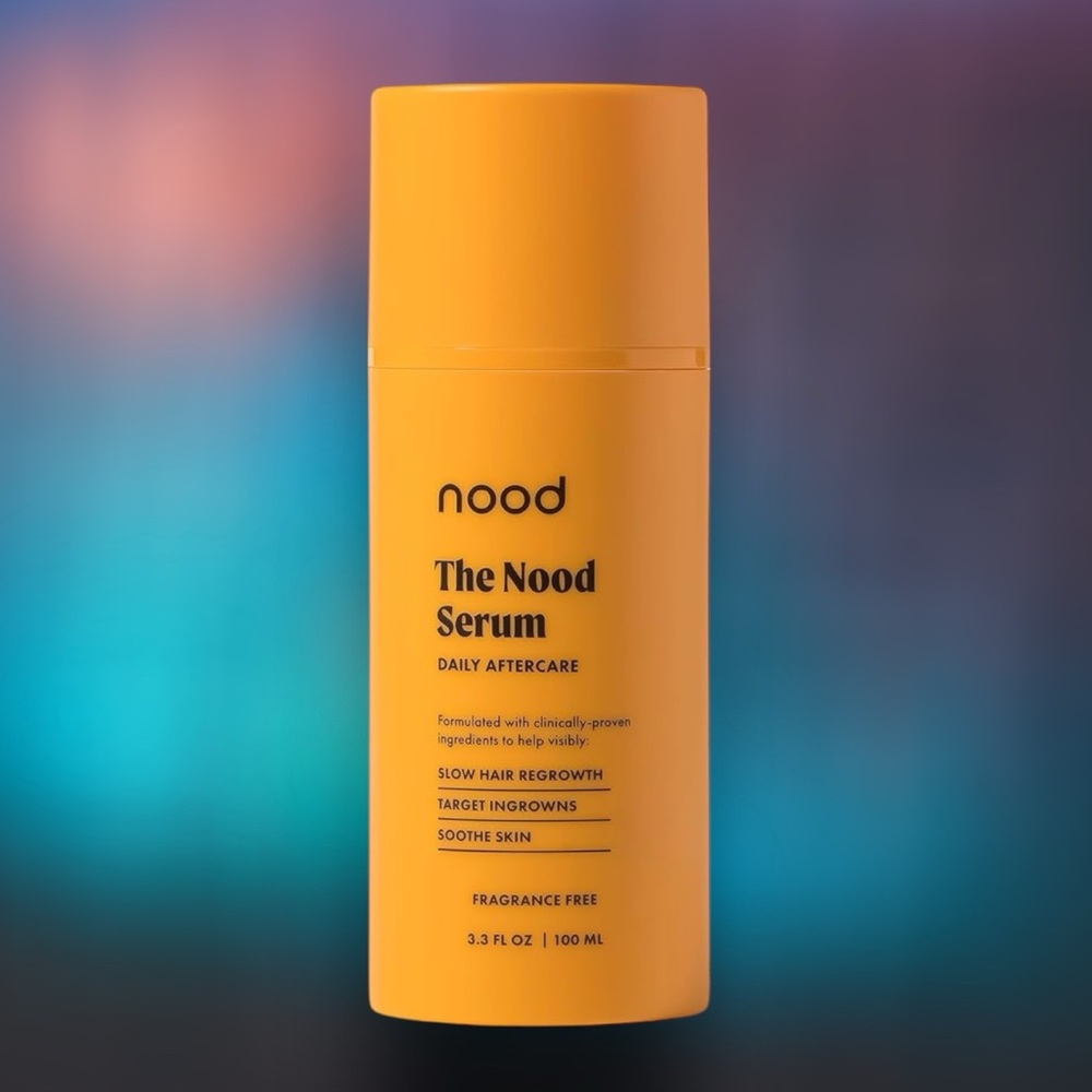 Nood NEW Serum Slows Hair Regrowth, Shave Less Treats Prevents Ingrown Hairs NEW